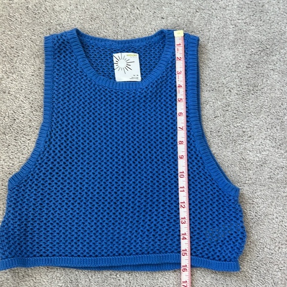 OFFLINE by Aerie Blue Knit Top - Picture 5 of 7